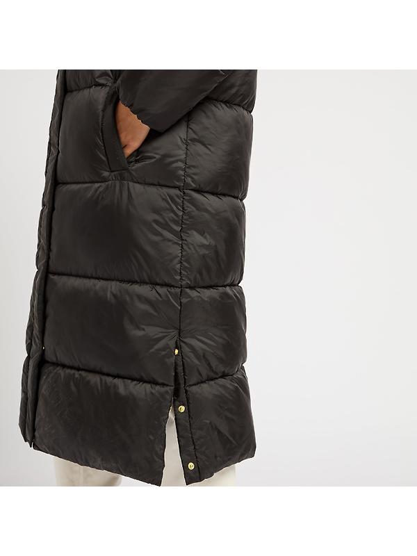 Joules Women's Pitchside Showerproof Longline Hooded Coat - Black Image 4