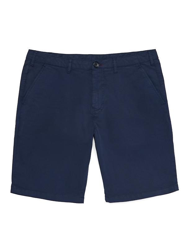 Paul Smith Men's Organic Cotton-Twill Shorts - Very Dark Navy Image 1