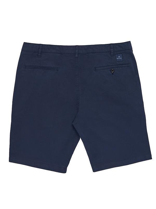 Paul Smith Men's Organic Cotton-Twill Shorts - Very Dark Navy Image 2