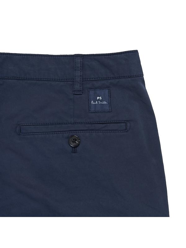 Paul Smith Men's Organic Cotton-Twill Shorts - Very Dark Navy Image 3