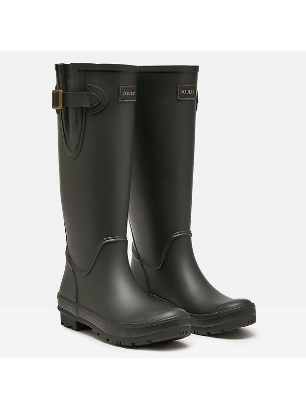 Joules Women's Houghton Adjustable Wellies - Black Image 2