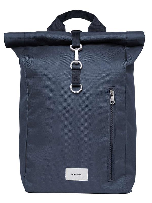Sandqvist Ground Rolltop Backpack L 19L 16" - Navy Image 1