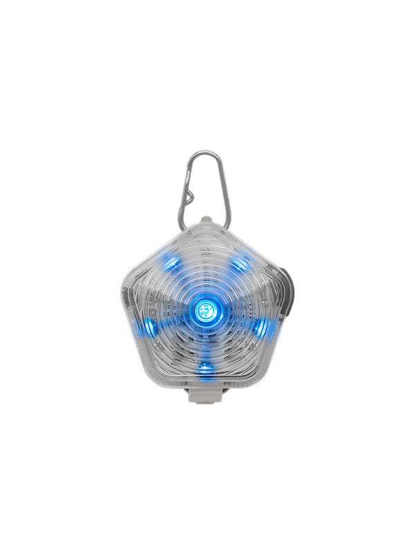 RUFFWEAR The Beacon Dog Safety Light - Clear Lake Image 5