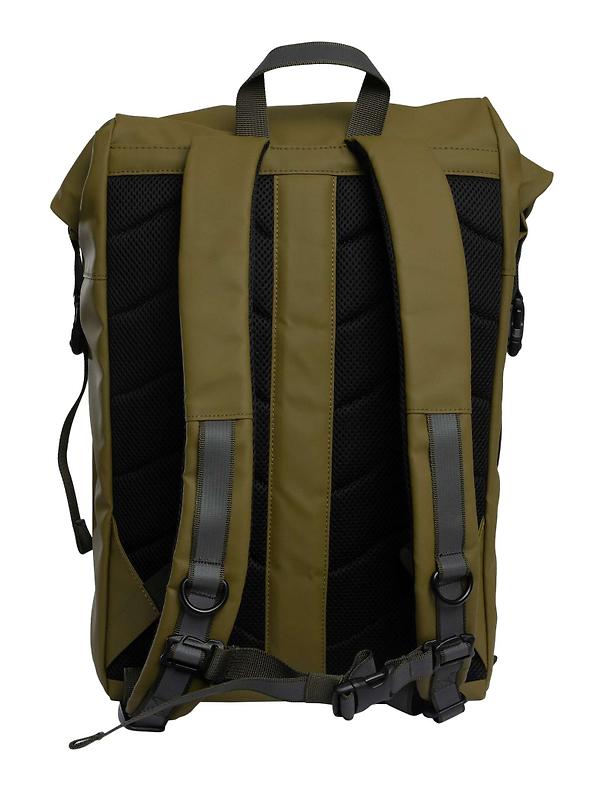 Sandqvist Konrad Rolltop Backpack - 17L - Moss Green Image 4
