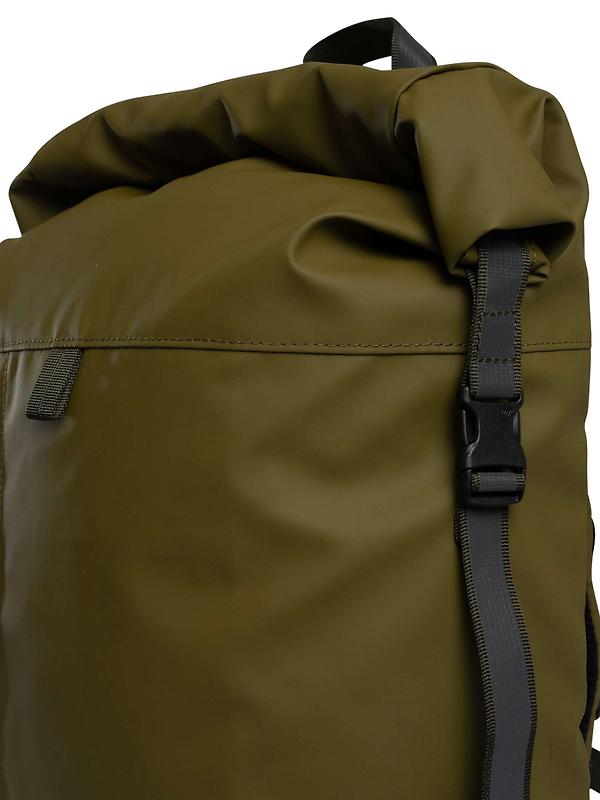 Sandqvist Konrad Rolltop Backpack - 17L - Moss Green Image 6