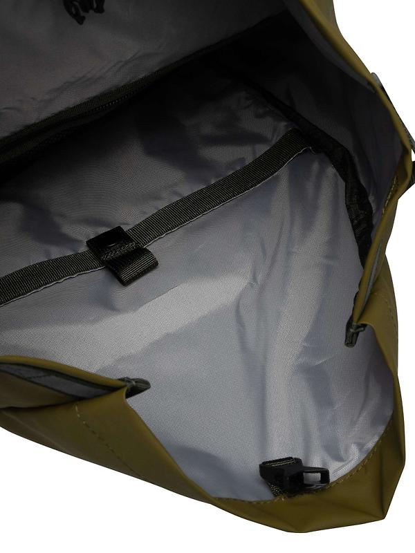 Sandqvist Konrad Rolltop Backpack - 17L - Moss Green Image 11