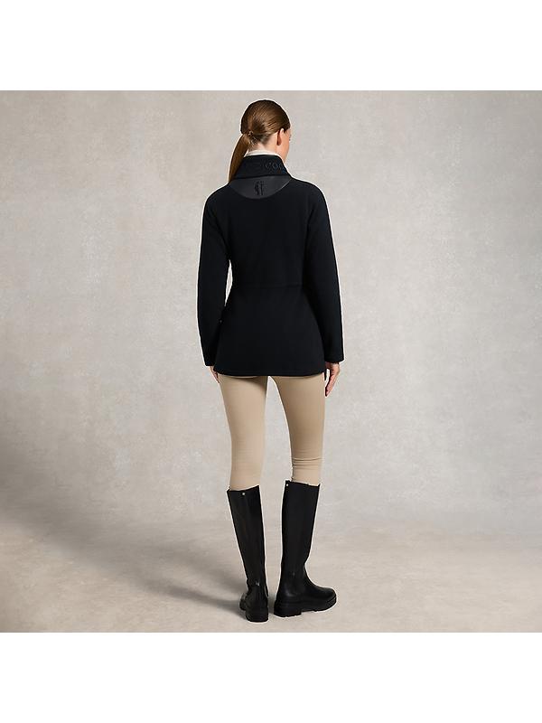 Holland Cooper Women's Country Longline Fleece - Black Image 5