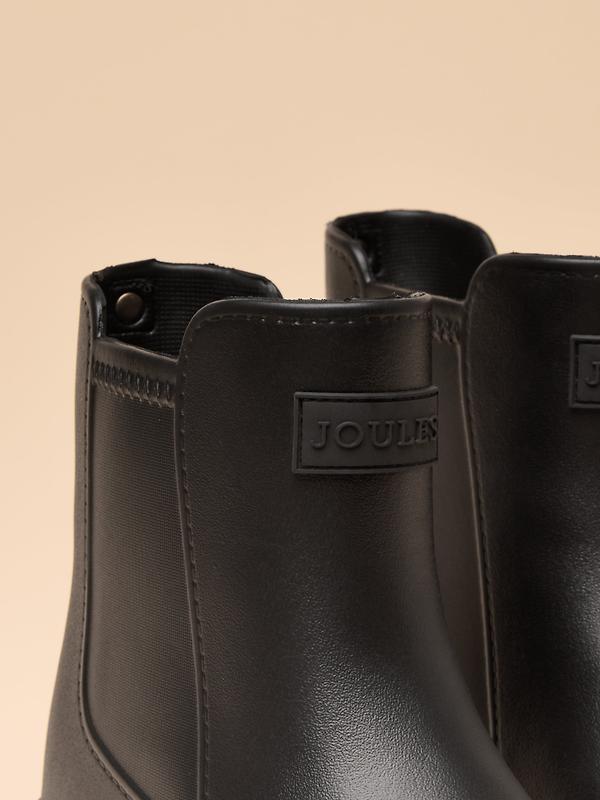 Joules Women's Raindance Lightweight EVA Ankle Wellies - Black Image 4