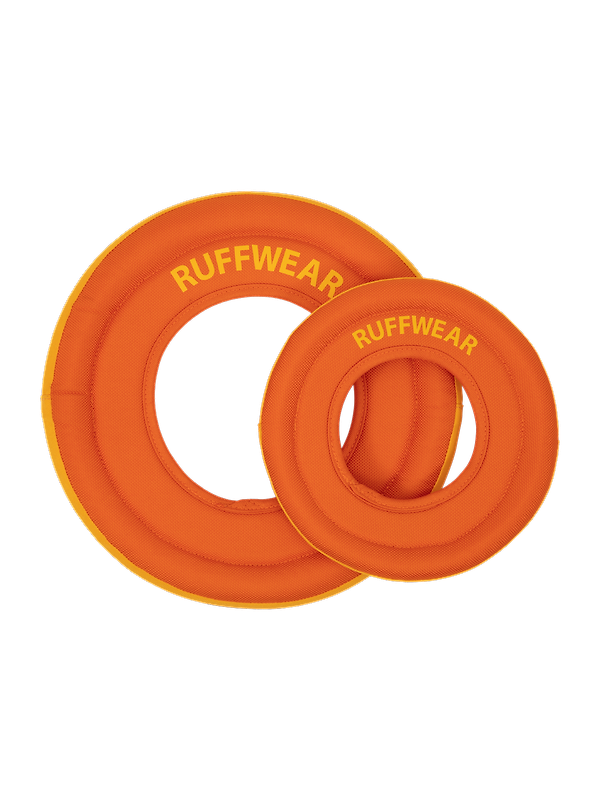 RUFFWEAR Hydro Plane Floating Throw Toy - Campfire Orange Image 2