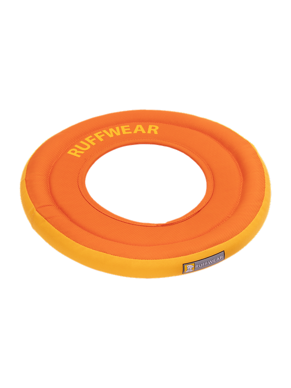RUFFWEAR Hydro Plane Floating Throw Toy - Campfire Orange Image 3