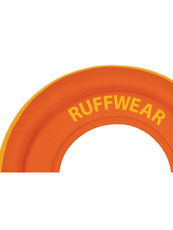 RUFFWEAR Hydro Plane Floating Throw Toy - Campfire Orange Image 4