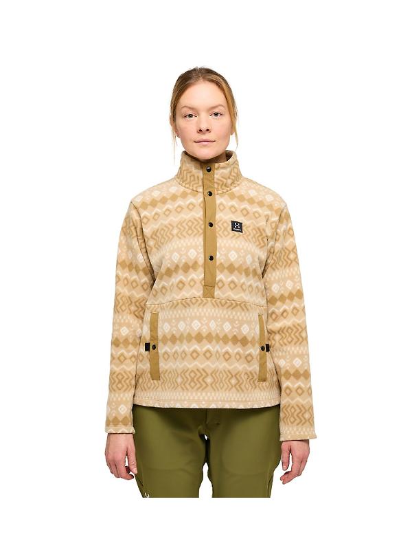 Haglöfs Women's Mora Midlayer - Sand/Cinnamon Brown Image 4