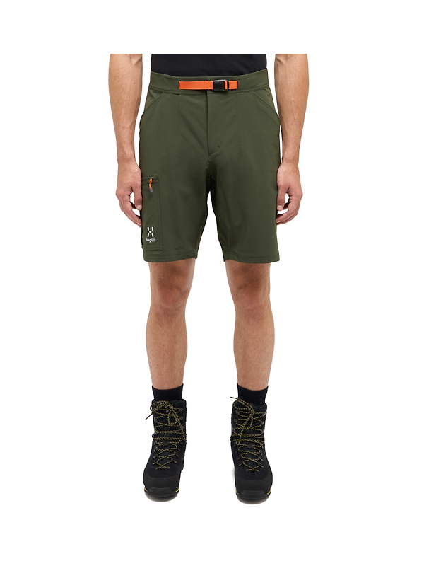 Haglöfs Men's Lizard Softshell Shorts - Seaweed Green Image 2