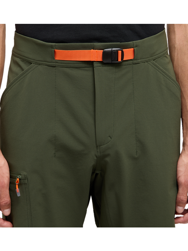 Haglöfs Men's Lizard Softshell Shorts - Seaweed Green Image 6