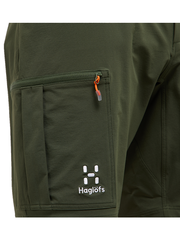 Haglöfs Men's Lizard Softshell Shorts - Seaweed Green Image 7