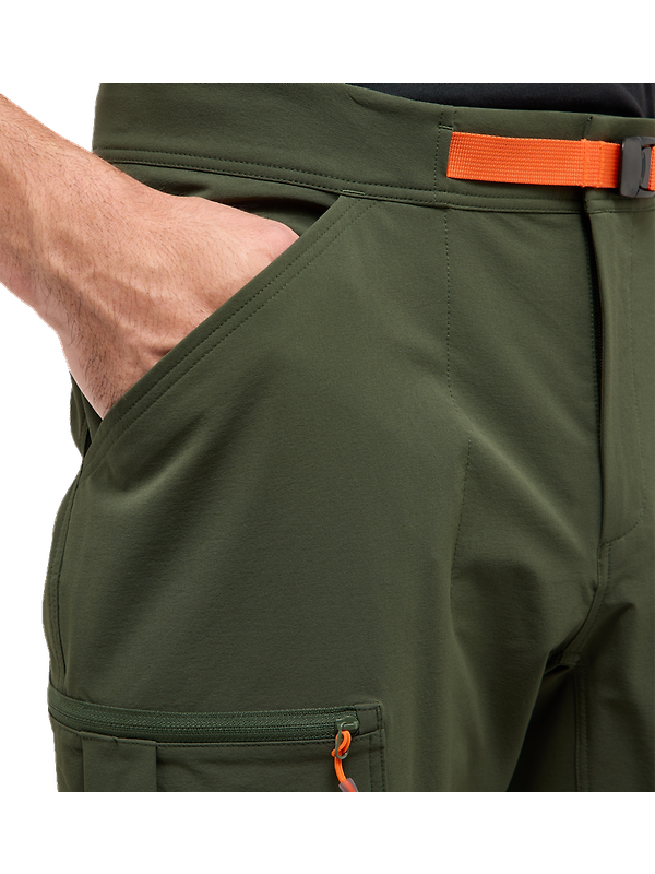 Haglöfs Men's Lizard Softshell Shorts - Seaweed Green Image 8
