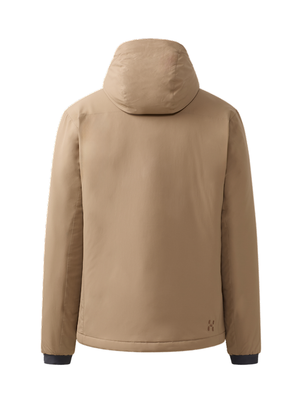 Haglöfs Men's Mimic Alert Hood Insulated Jacket - Oak Brown Image 5