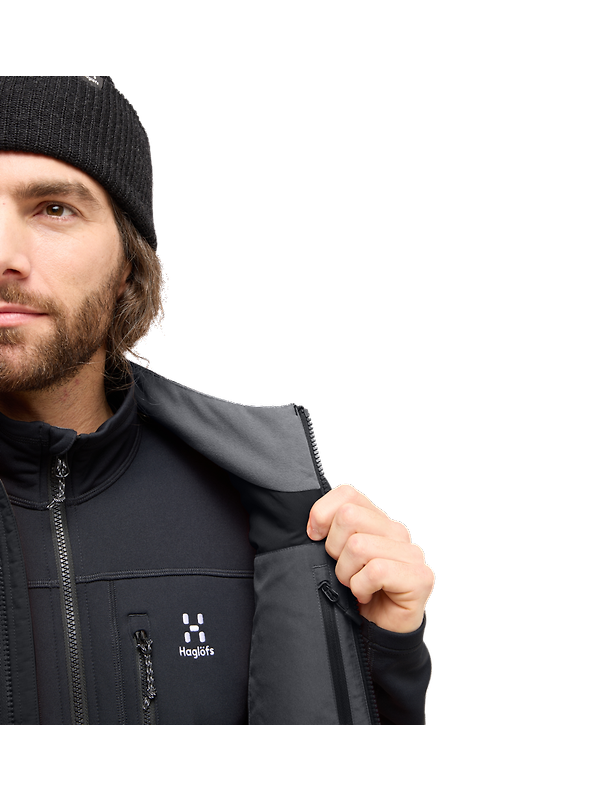 Haglöfs Men's Mimic Alert Vest - True Black Image 8