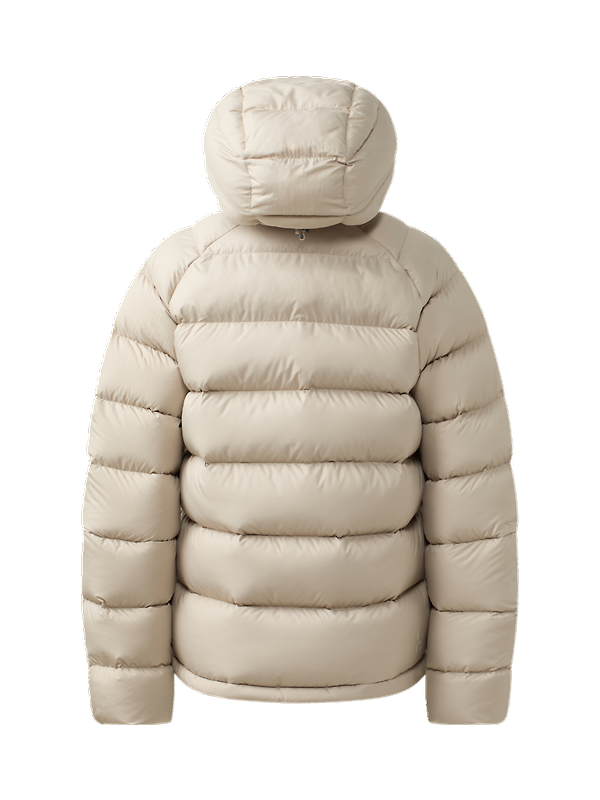 Haglöfs Women's Rosson Down Hooded Jacket - Chalk Beige Image 5