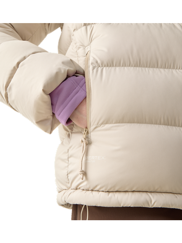 Haglöfs Women's Rosson Down Hooded Jacket - Chalk Beige Image 9