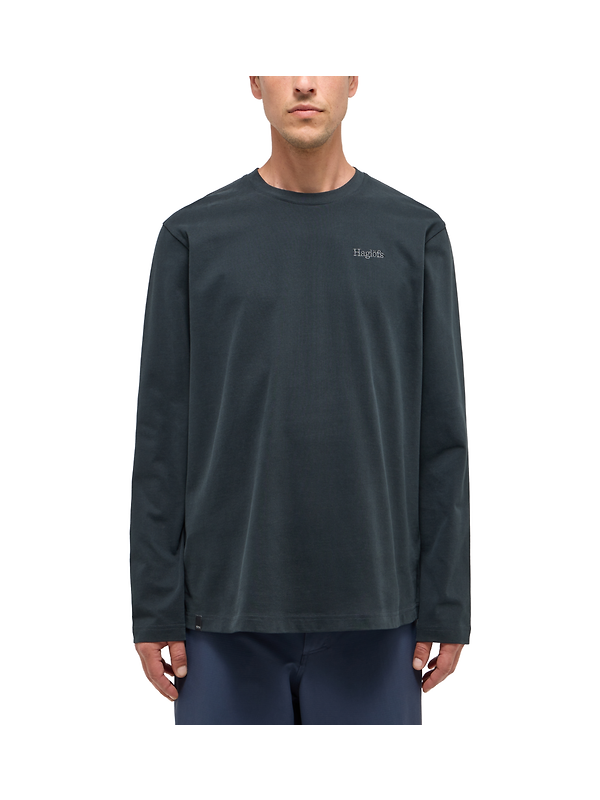 Haglöfs Men's LS Tee - True Black Image 2