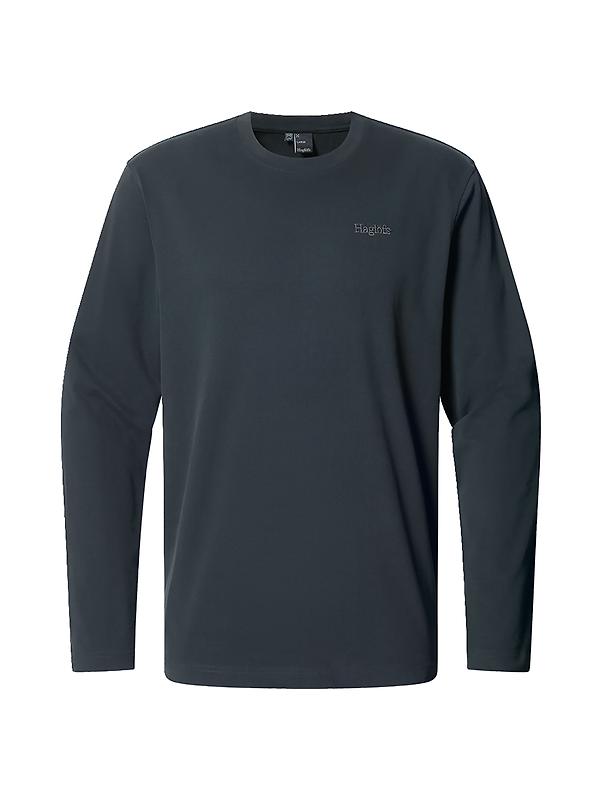Haglöfs Men's LS Tee - True Black Image 1