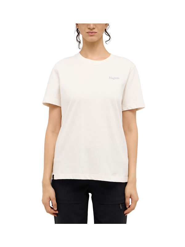 Haglöfs Women's Tee - Soft White Image 2