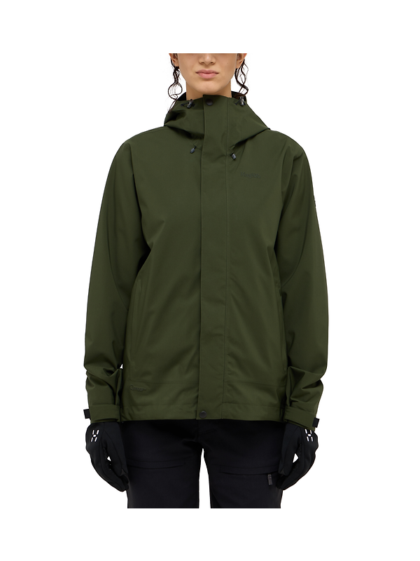Haglöfs Women's Breeze Proof Jacket - Seaweed Green Image 2
