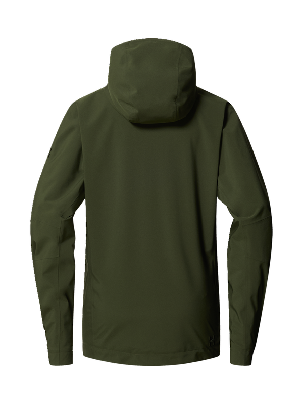 Haglöfs Women's Breeze Proof Jacket - Seaweed Green Image 5