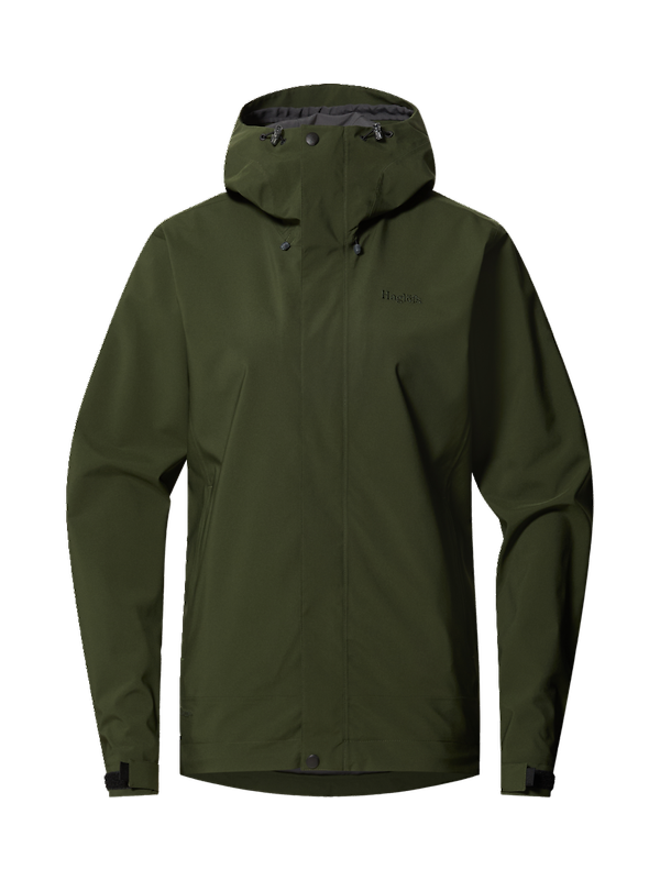 Haglöfs Women's Breeze Proof Jacket - Seaweed Green Image 1