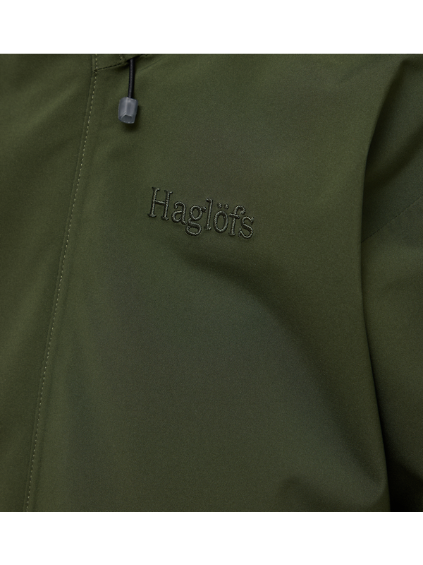 Haglöfs Women's Breeze Proof Jacket - Seaweed Green Image 10