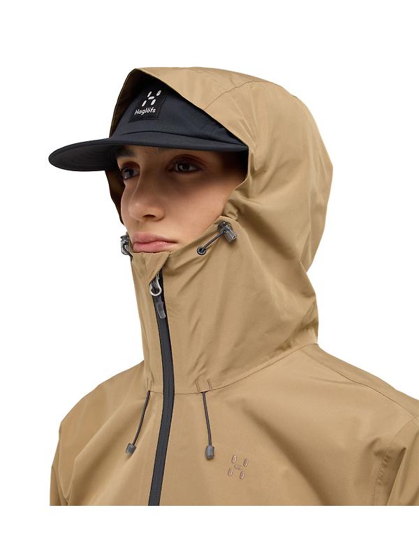Haglöfs Women's Rosson Proof Jacket - Oak Brown Image 7