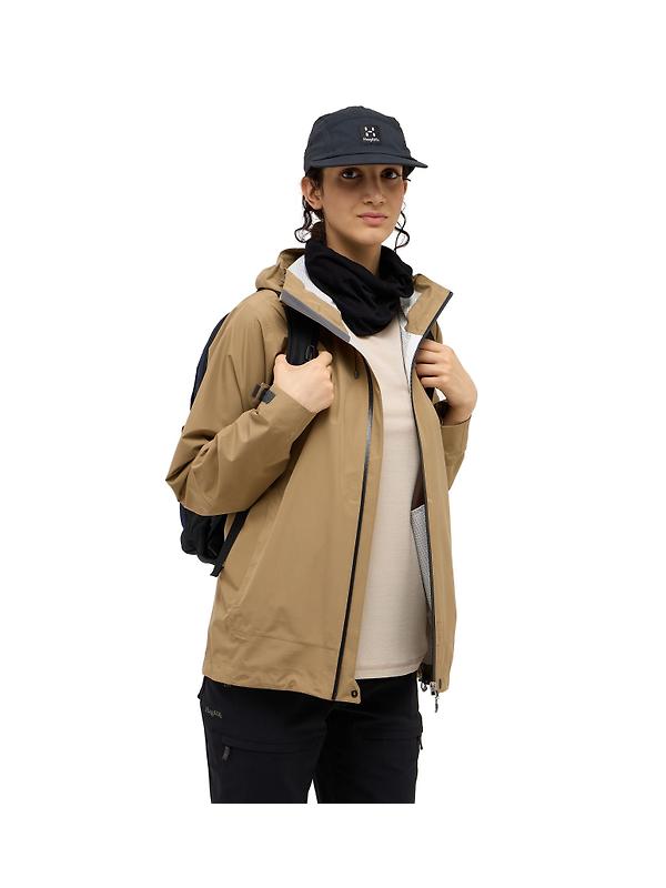 Haglöfs Women's Rosson Proof Jacket - Oak Brown Image 3