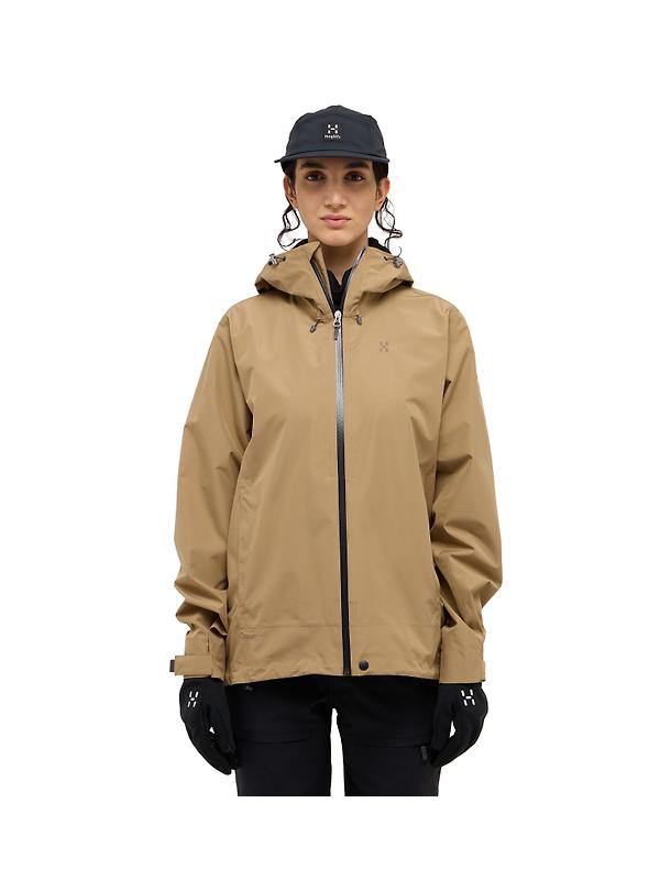 Haglöfs Women's Rosson Proof Jacket - Oak Brown Image 4