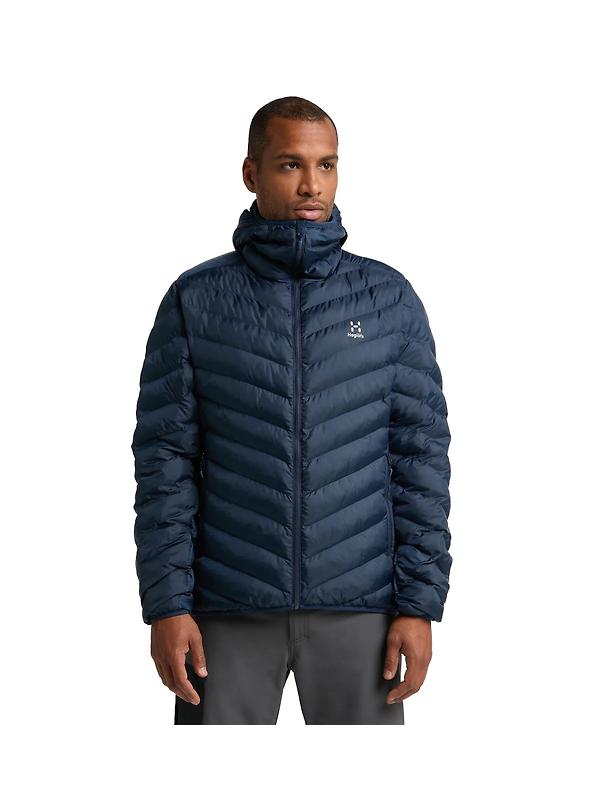Haglöfs Men's Särna Mimic Hood Insulated Jacket - Tarn Blue Image 2