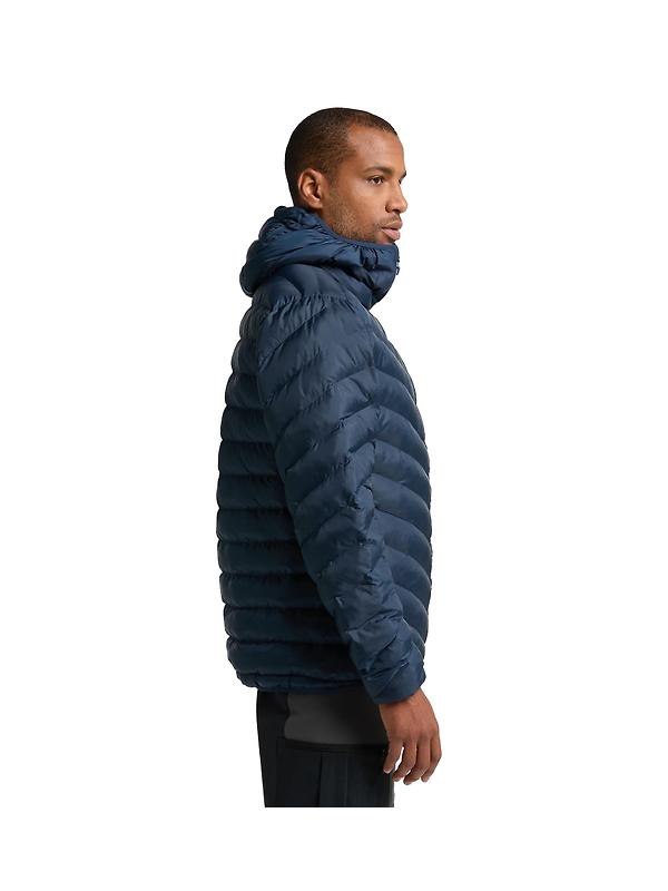 Haglöfs Men's Särna Mimic Hood Insulated Jacket - Tarn Blue Image 4