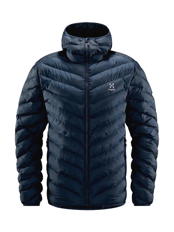 Haglöfs Men's Särna Mimic Hood Insulated Jacket - Tarn Blue Image 1