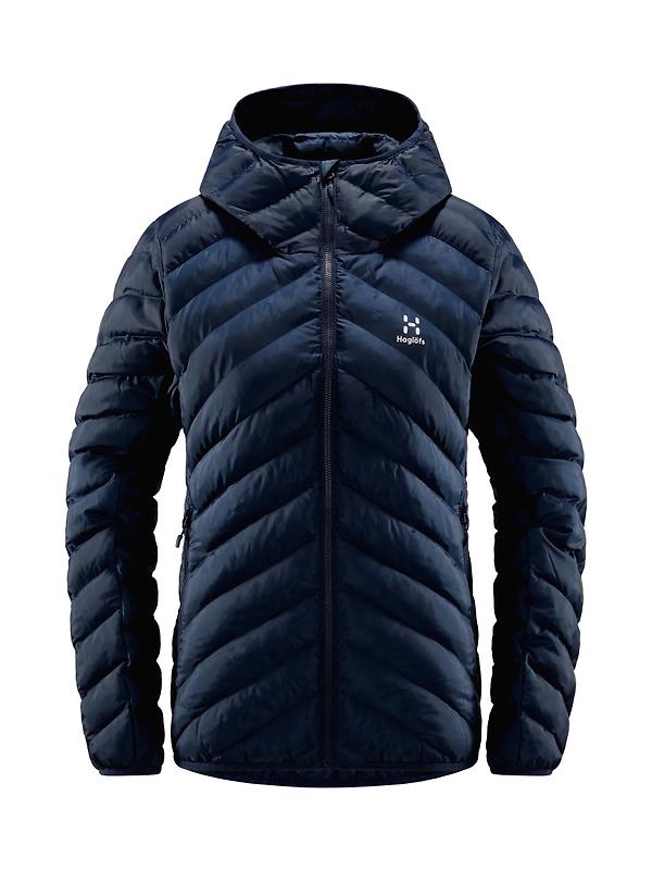 Haglöfs Women's Särna Mimic Hood Insulated Jacket - Tarn Blue Image 1