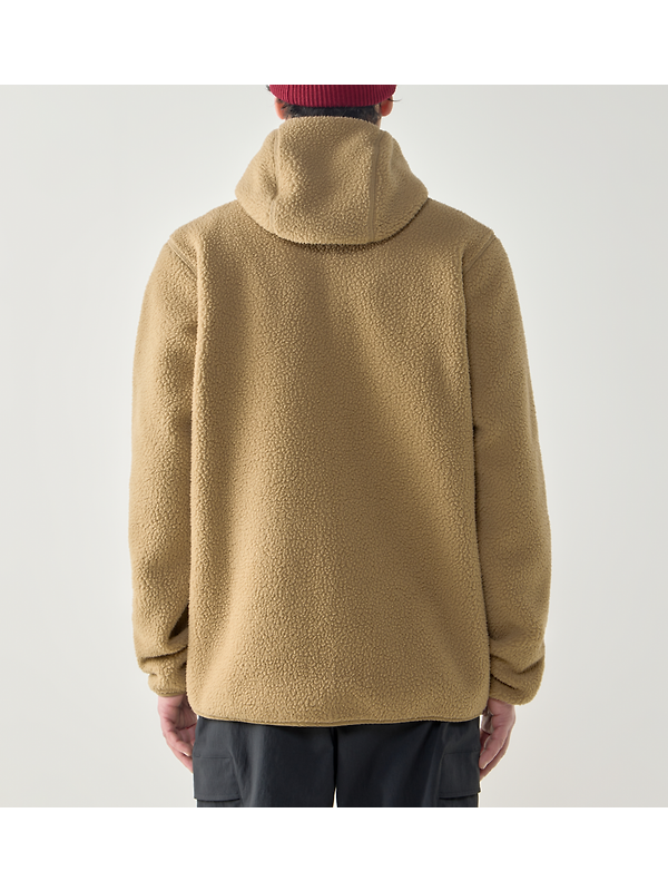 Haglöfs Men's Funäs Pile Hood Jacket - Oak Brown Image 3