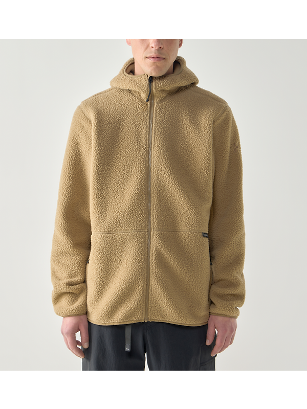 Haglöfs Men's Funäs Pile Hood Jacket - Oak Brown Image 2