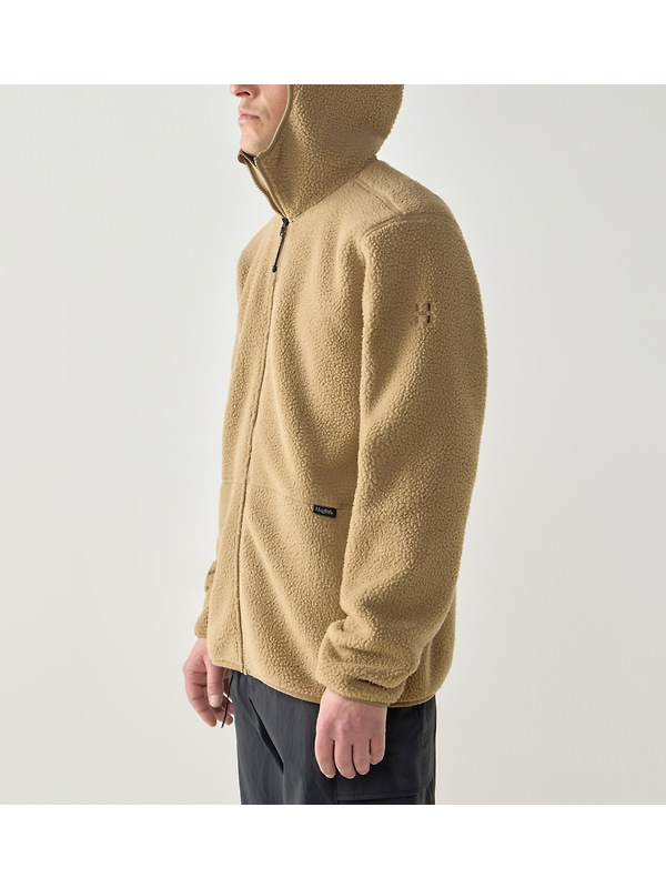 Haglöfs Men's Funäs Pile Hood Jacket - Oak Brown Image 4