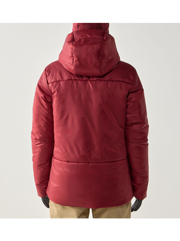 Haglöfs Women's Breeze Mimic Hood Insulated Jacket - Carmine Red Image 2