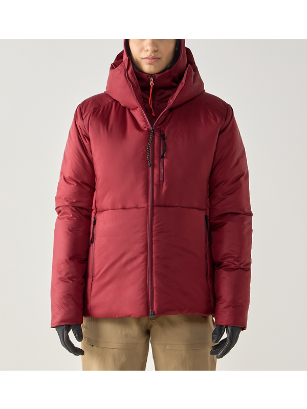Haglöfs Women's Breeze Mimic Hood Insulated Jacket - Carmine Red Image 3