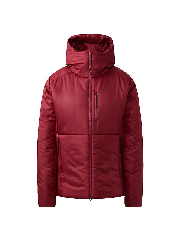 Haglöfs Women's Breeze Mimic Hood Insulated Jacket - Carmine Red Image 1
