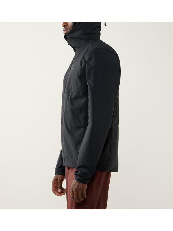 Haglöfs Men's L.I.M Mimic Barrier Hood Insulated Jacket - True Black Image 4