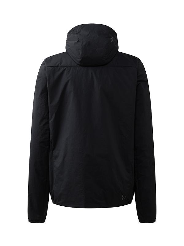 Haglöfs Men's L.I.M Mimic Barrier Hood Insulated Jacket - True Black Image 5