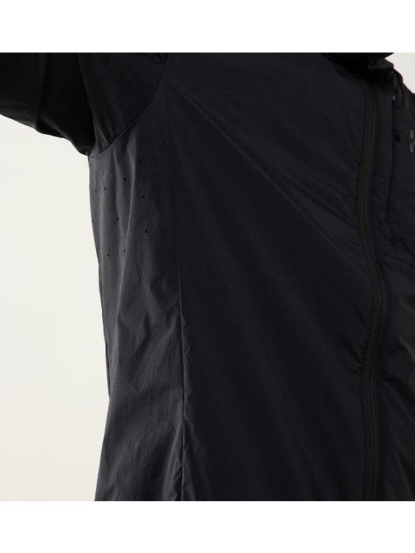 Haglöfs Men's L.I.M Mimic Barrier Hood Insulated Jacket - True Black Image 10