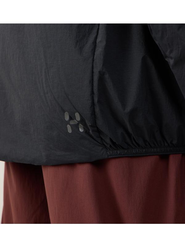 Haglöfs Men's L.I.M Mimic Barrier Hood Insulated Jacket - True Black Image 11