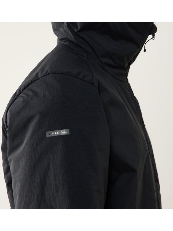Haglöfs Men's L.I.M Mimic Barrier Hood Insulated Jacket - True Black Image 12