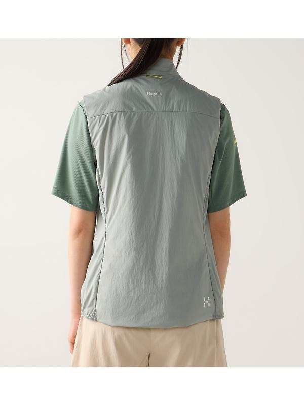 Haglöfs Women's L.I.M Mimic Barrier Vest - Dew Green Image 4